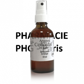 DR.THEISS - ARGENT COLLOÏDAL SPRAY GORGE 20PPM Flacon 50 mL