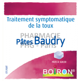 BOIRON - PATES BAUDRY à sucer - Toux