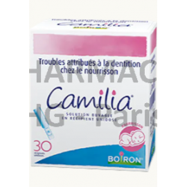 BOIRON - CAMILIA - Poussées dentaires de bébé - Solution buvable - 30 récipients unidose 