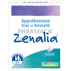 BOIRON - ZENALIA - Trac, anxiété Boite de 30 comprimés sublinguaux