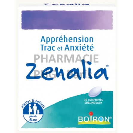 BOIRON - ZENALIA - Trac, anxiété Boite de 30 comprimés sublinguaux