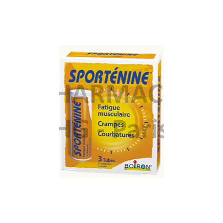 BOIRON - SPORTENINE - Fatigue musculaire, courbatures - Boite de 22 comprimés à croquer