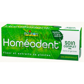 BOIRON - HOMEODENT CHLOROPHYLLE SOIN COMPLET - Lot de 2 tubes de 75mL