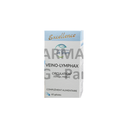 VEINO-LYMPHAX - Laboratoires Le Stum Boîte de 60 gélules