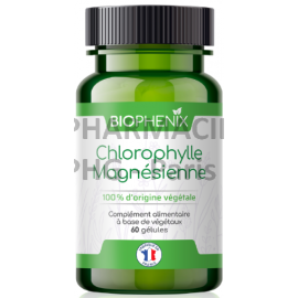 Chlorophylle Magnésienne - Pilulier de 60 gélules - Laboratoire BIOPHENIX