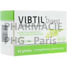 VIBTIL - Boîte de 40 comprimés enrobés - pour faciliter les fonctions d'élimination