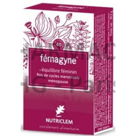 Femagyne - Equilibre féminin - Boite de 40 gélules