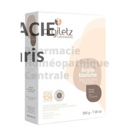 Argile blanche Kaolin, source naturelle de minéraux, masque de beauté pour le visage, le cou et le décolleté