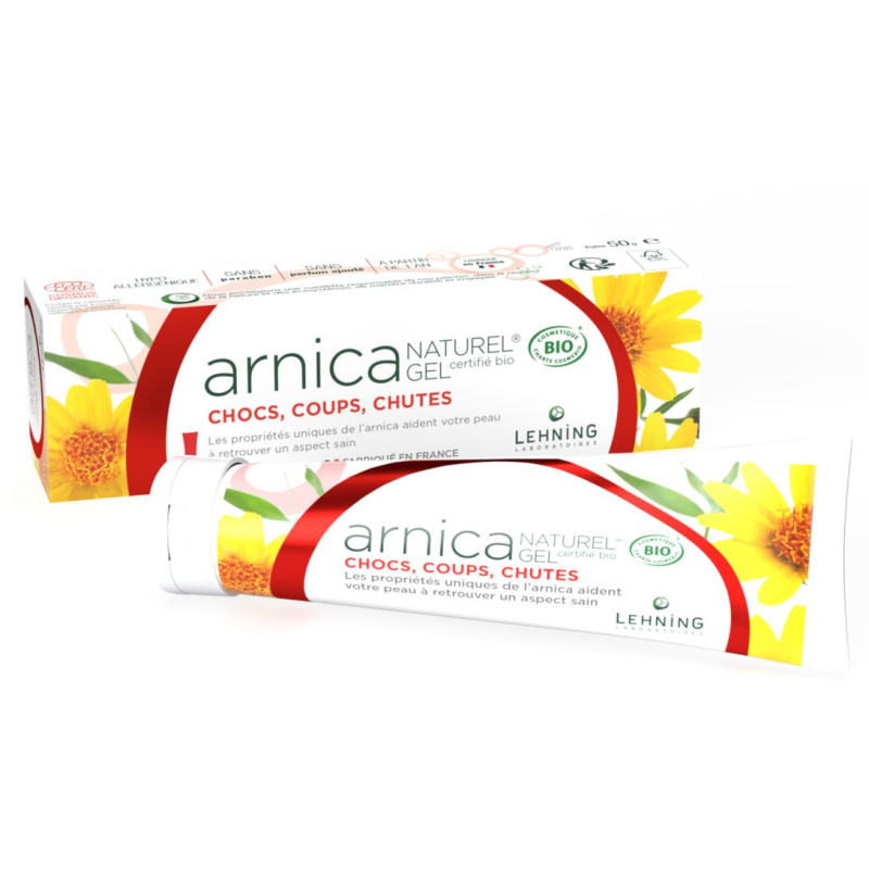 ARNICA NATUREL GEL BIO - LEHNING Tube de 50g