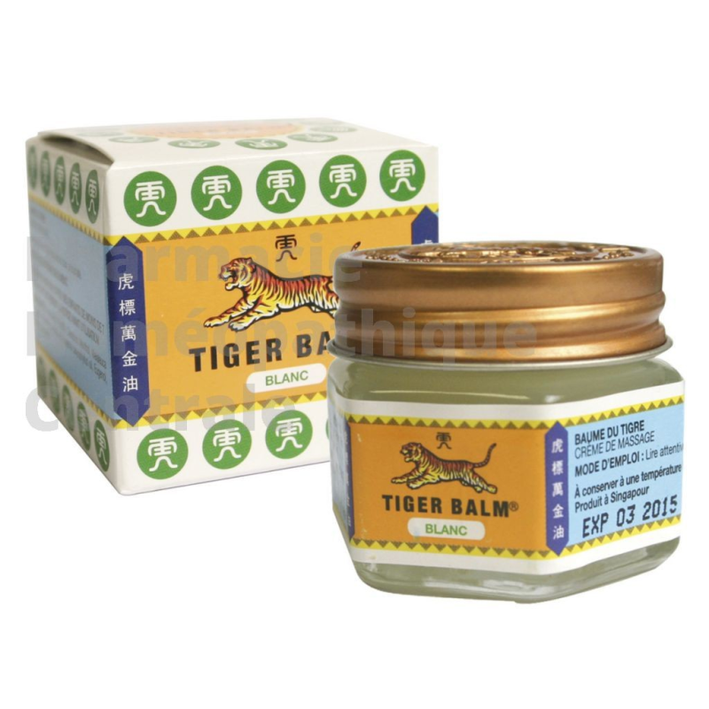 BAUME DU TIGRE BLANC rafraichissant et décongestionnant - pot de 19g