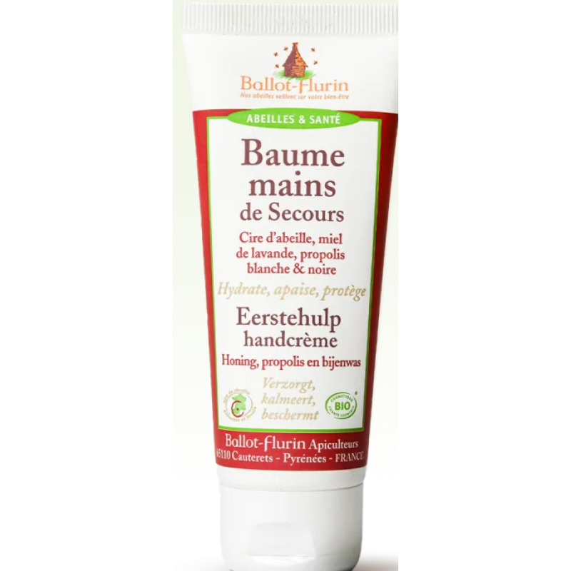 Baume mains de Secours - Ballot Flurin, Tube 75mL