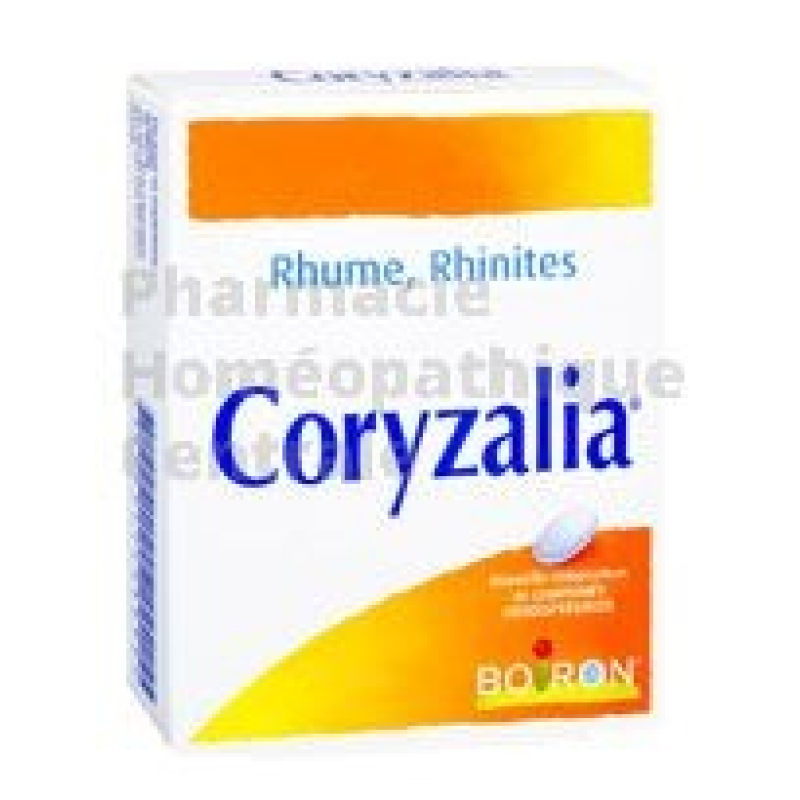 BOIRON - CORYZALIA - Rhume, rhinites - Boite de 40 comprimés orodispersibles