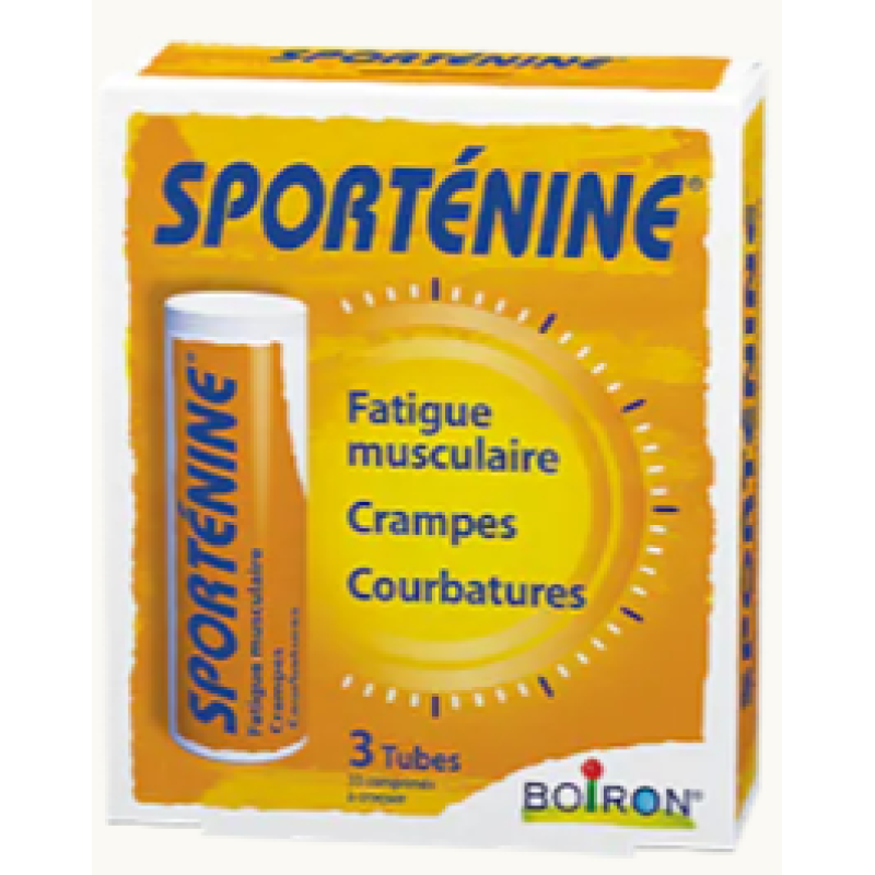 BOIRON - SPORTENINE - Fatigue musculaire, courbatures - Boite de 22 comprimés à croquer