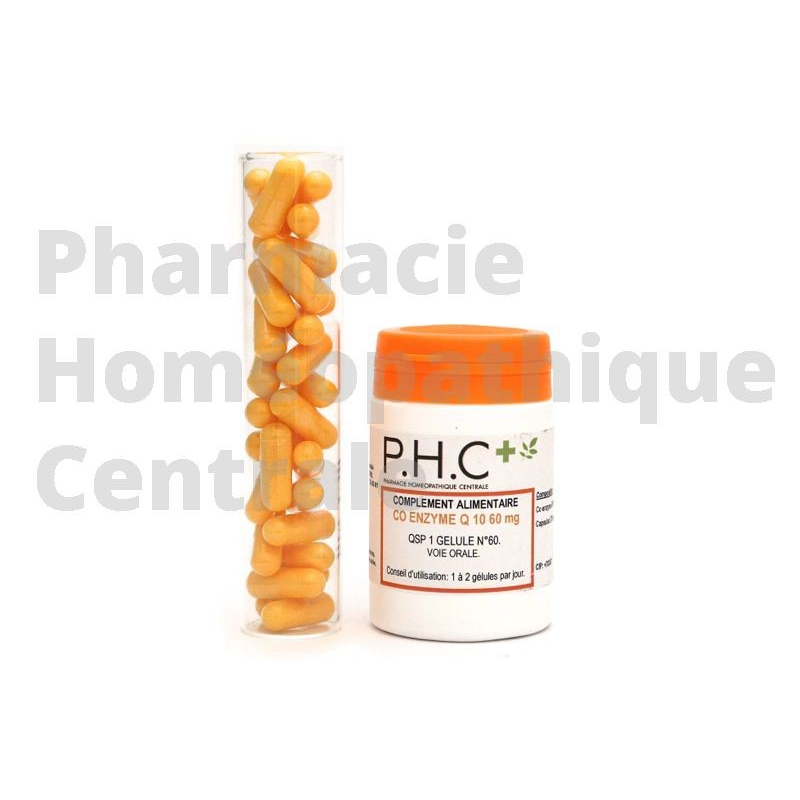 Coenzyme Q10 PHG, boîte de 60 gélules