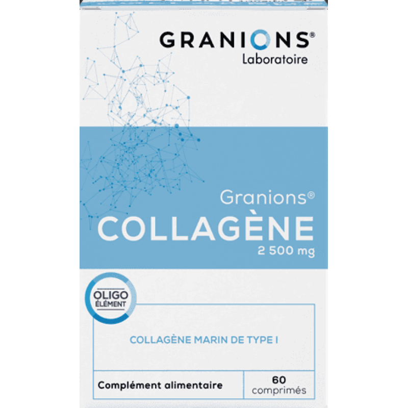 Collagène marin - GRANIONS - Peau Collagène marin - Boite de 60 comprimés