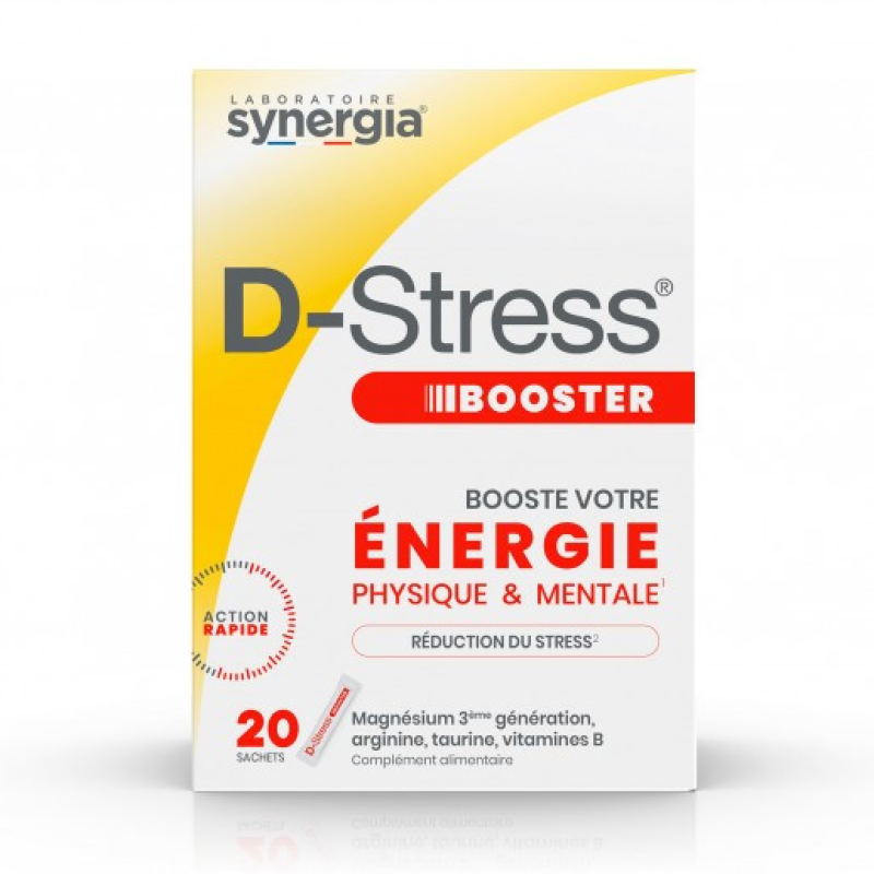 D-Stress BOOSTER - Synergia - Boîte de 20 sachets