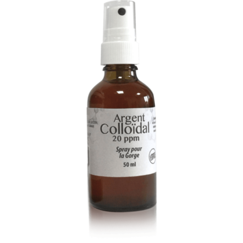 DR.THEISS - ARGENT COLLOÏDAL SPRAY GORGE 20PPM Flacon 50 mL