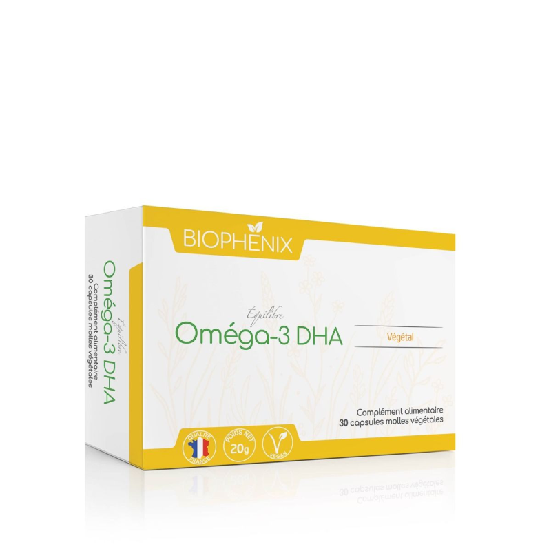 Équilibre Oméga 3-DHA - BIOPHENIX - Apport d'acides gras essentiels
