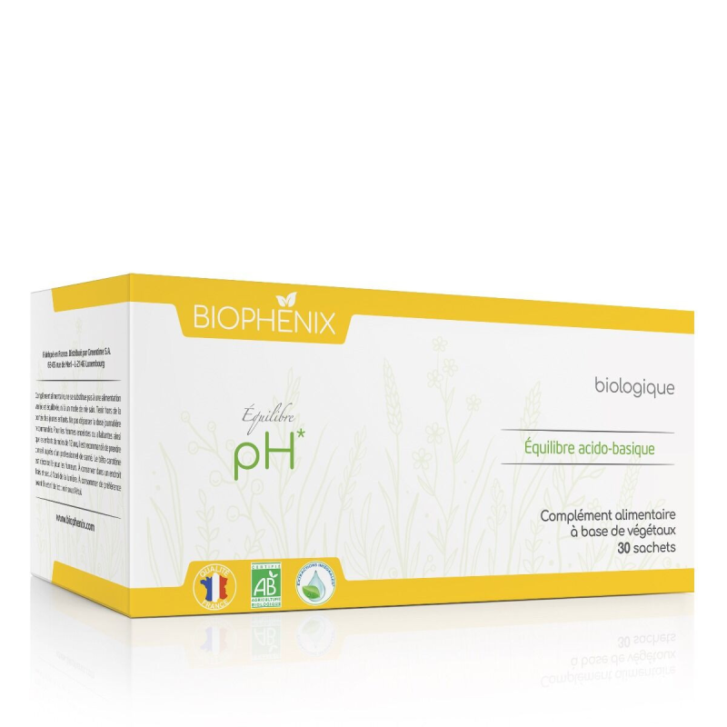 Équilibre pH - BIOPHENIX - Equilibre acido-basique