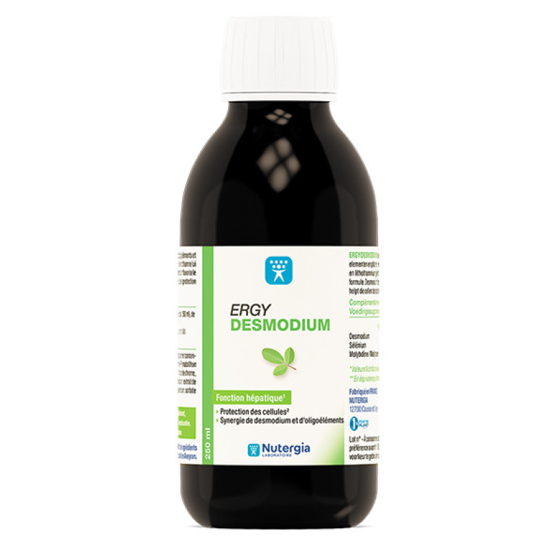 ERGYDESMODIUM, Fonction hépatique - NUTERGIA Flacon de 250 mL