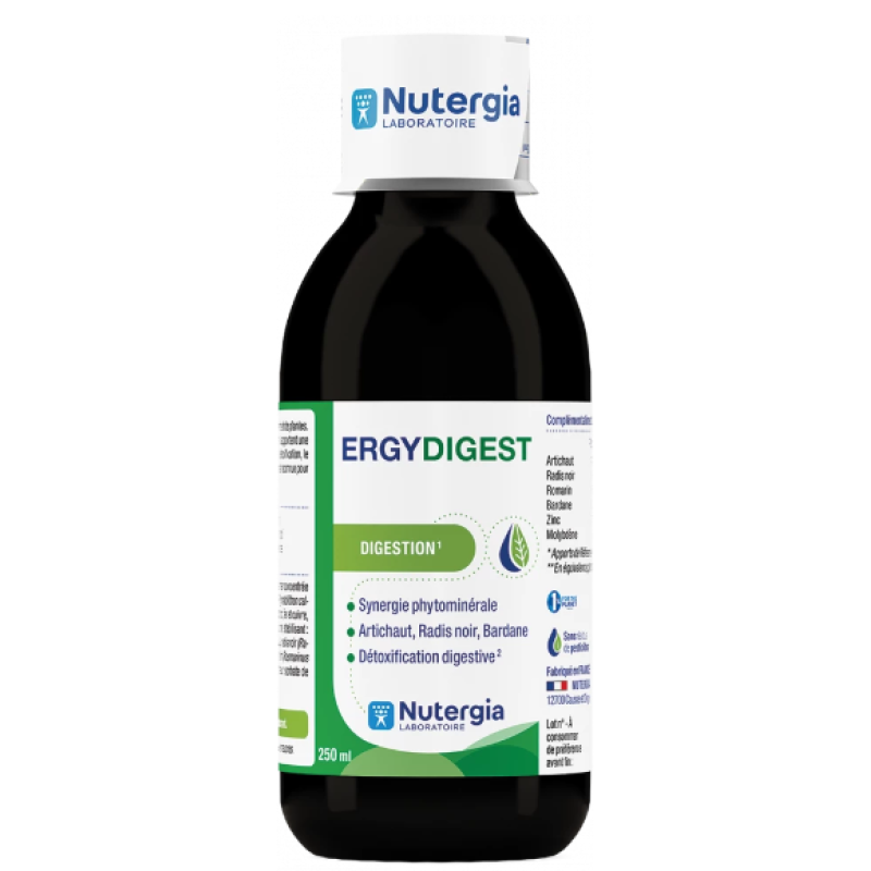 ERGYDIGEST - NUTERGIA - Digestion - Flacon de 250 mL