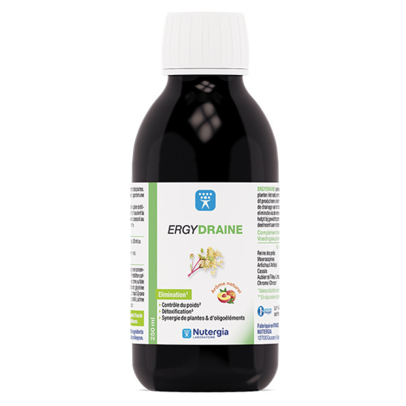 ERGYDRAINE détoxifie et facilite la perte de poids  - NUTERGIA