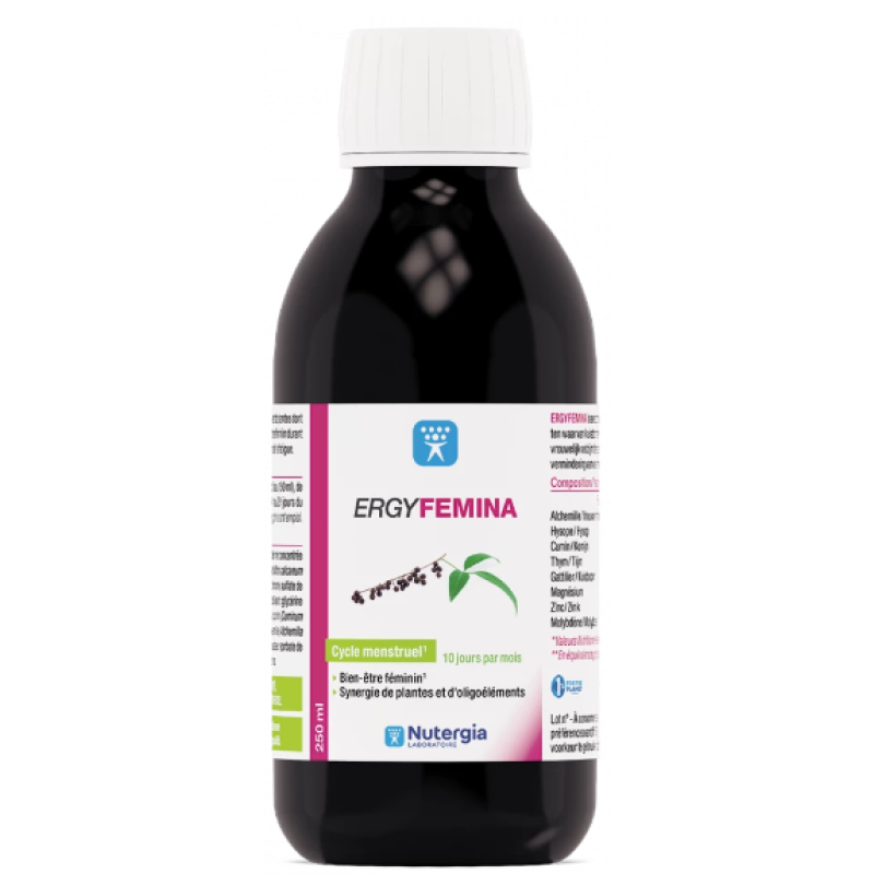 ERGYFEMINA - NUTERGIA - Cycle menstruel - Flacon de 250 mL