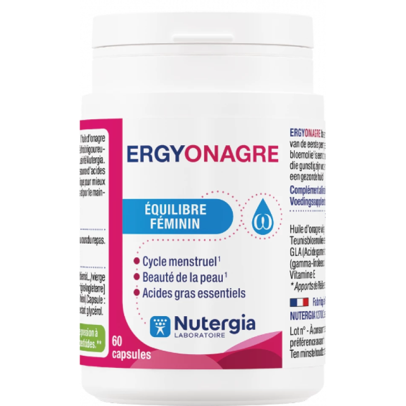 ERGYONAGRE - NUTERGIA - Equilibre féminin - 60 capsules