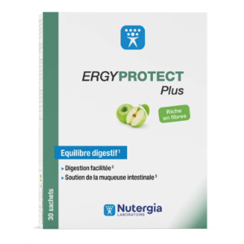 ERGYPROTECT Plus sachet pour l'équilibre et le confort digestif - Boîte de 30 sachets