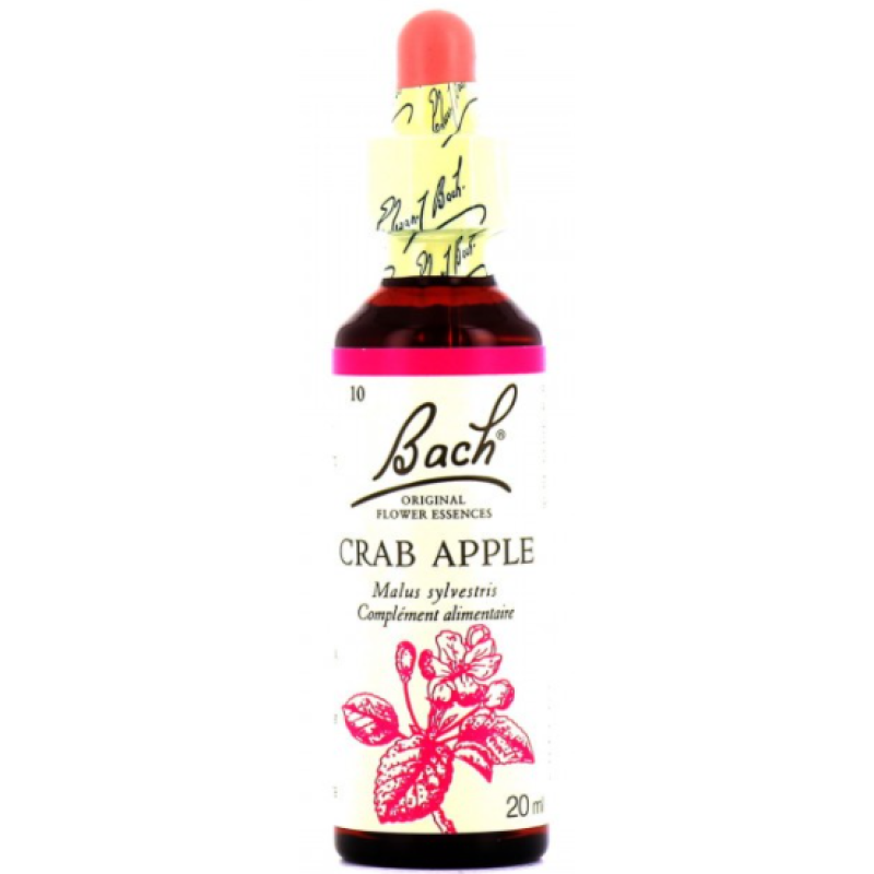 Fleurs de Bach Crab Apple n°10 - obsession d'ordre Rescue et Fleurs De Bach Original