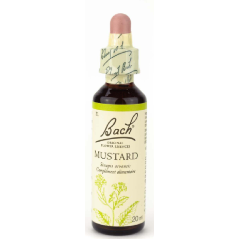 Fleurs de Bach Mustard n°21 - profonde mélancolie Rescue et Fleurs De Bach Original