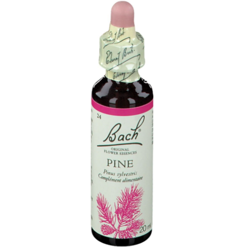 Fleurs de Bach Pine n°24 - auto-accusation Rescue et Fleurs De Bach Original