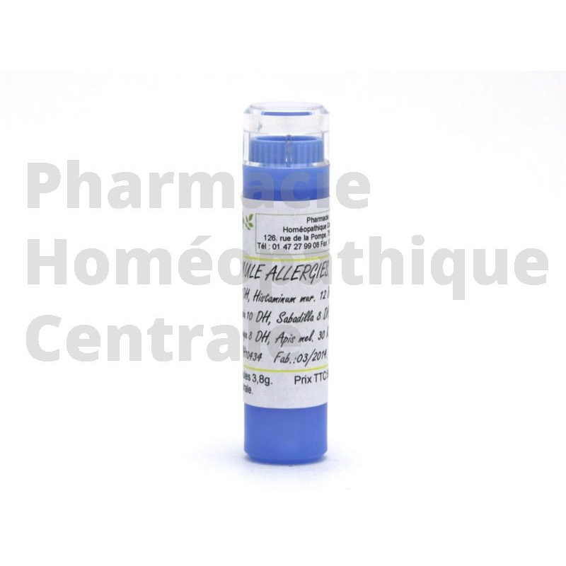 Formule anti-allergie et pollen en homéopathie - Tube de 4g (80 granules)
