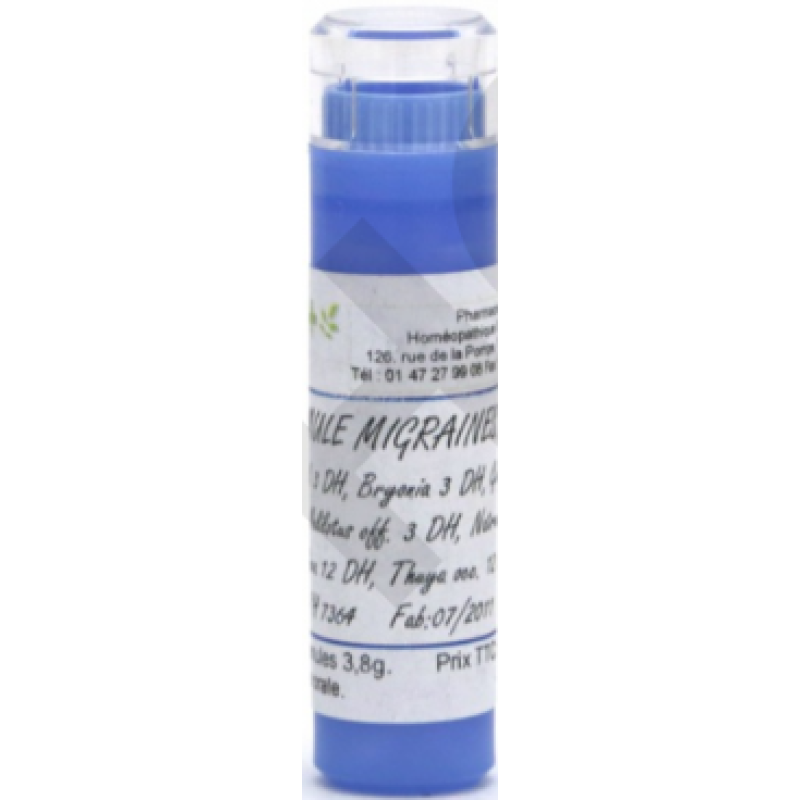 FORMULE PHG HOMEO - MIGRAINES - souche ROCAL