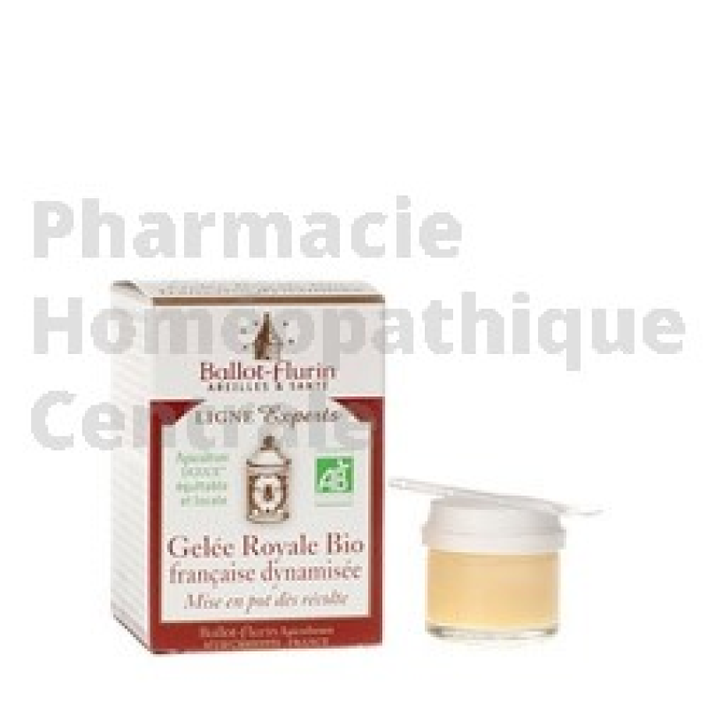 Gelée royale bio française - coup de fouet - 10g - Ballot Flurin