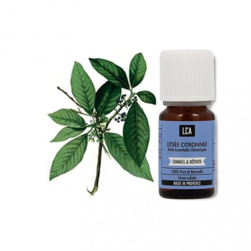 Huile essentielle de litsée citronnée est antidépressive et calmante