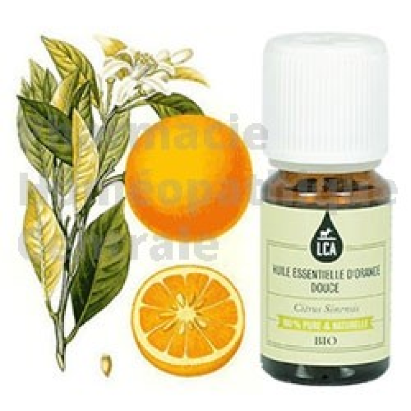 Huile essentielle d'orange douce bio, pour lutter contre les troubles du sommeil et de la digestion