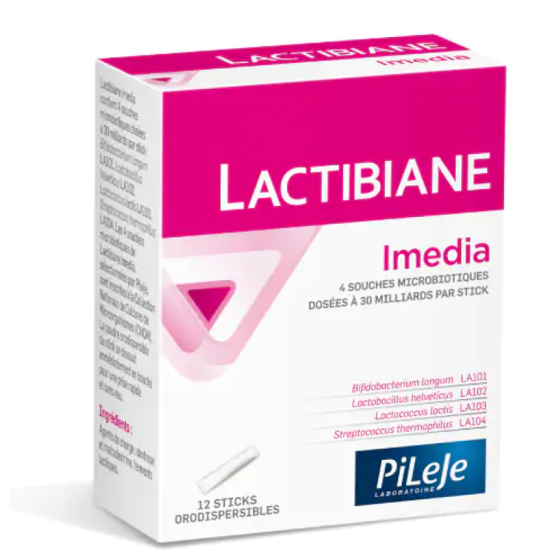 Lactibiane imedia sticks orodispersibles