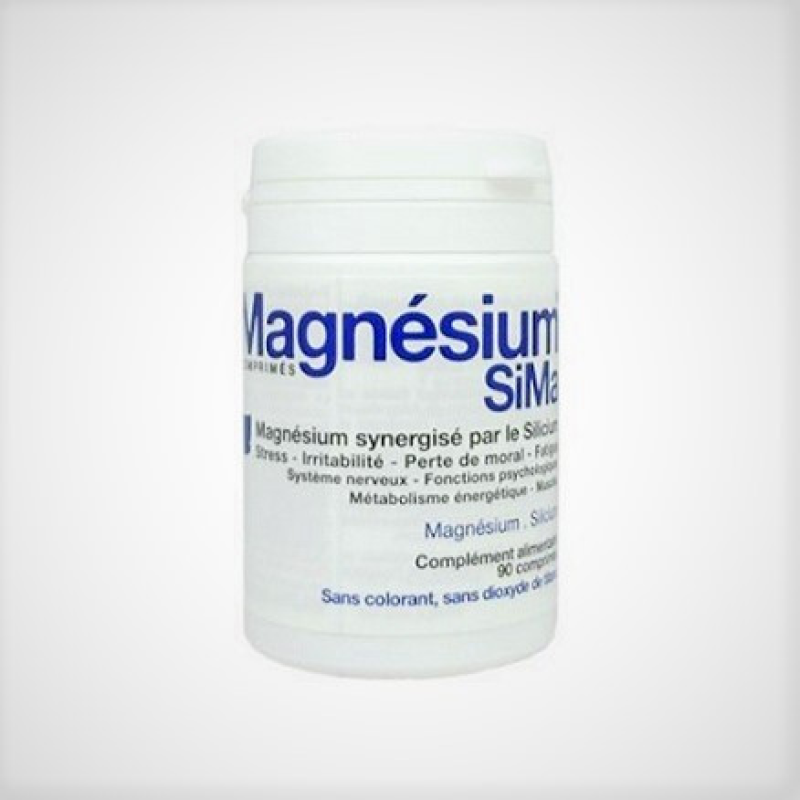 Magnésium SiMa, en cas de fatigue et de stress, Boîte de 90 comprimés