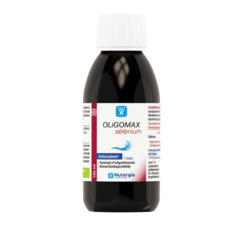 OLIGOMAX sélénium pour lutter contre l'excès de radicaux libres Flacon de 150 ml