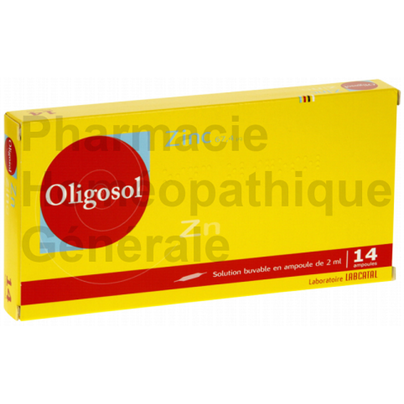 OLIGOSOL ZINC - Boîte de 28 ampoules 2 ml