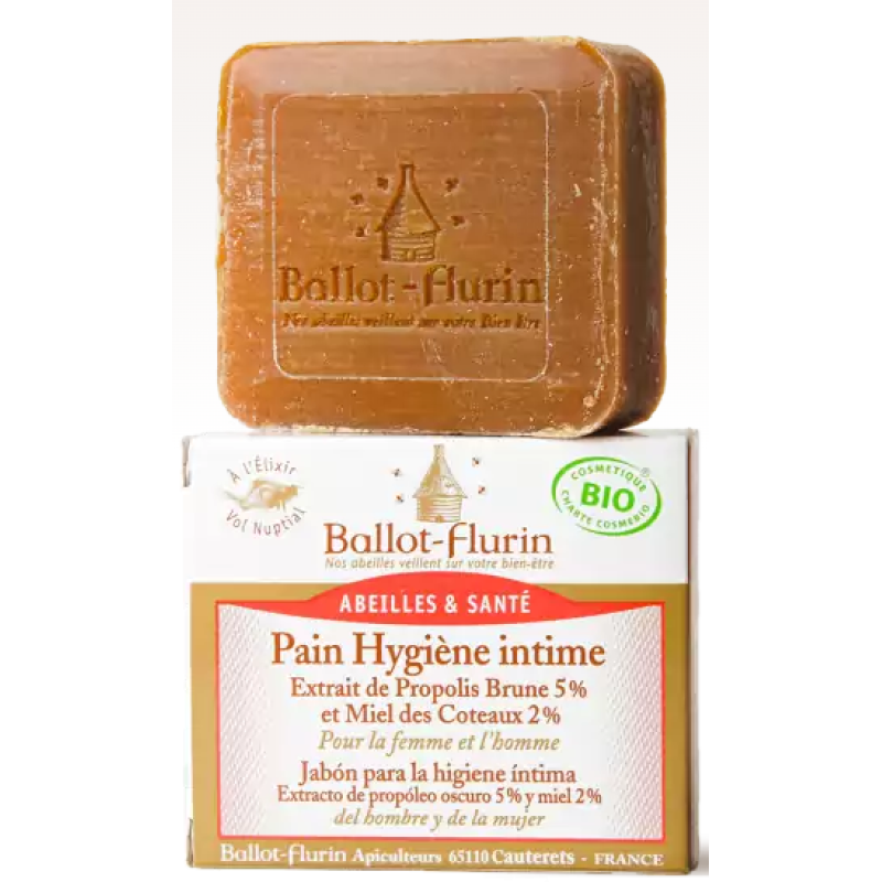 Pain Hygiène Intime - Ballot-Flurin, Pain de 75g