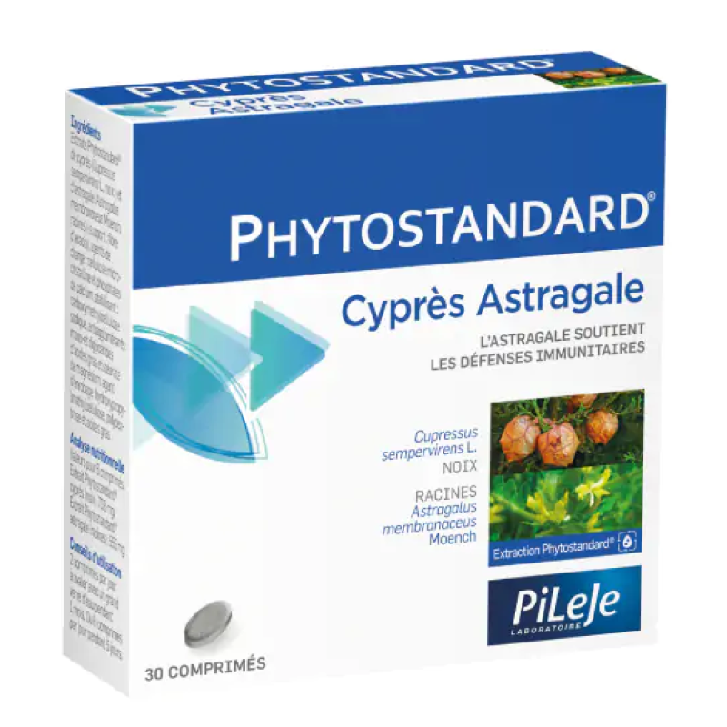 Phytostandard® - Cyprès / Astragale Boîte de 30 comprimés