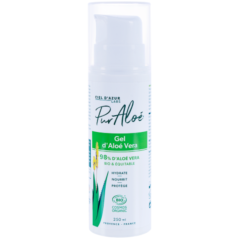 Pur Aloé - Gel d'Aloe vera 98% (externe)  - Flacon pompe - 250 mL