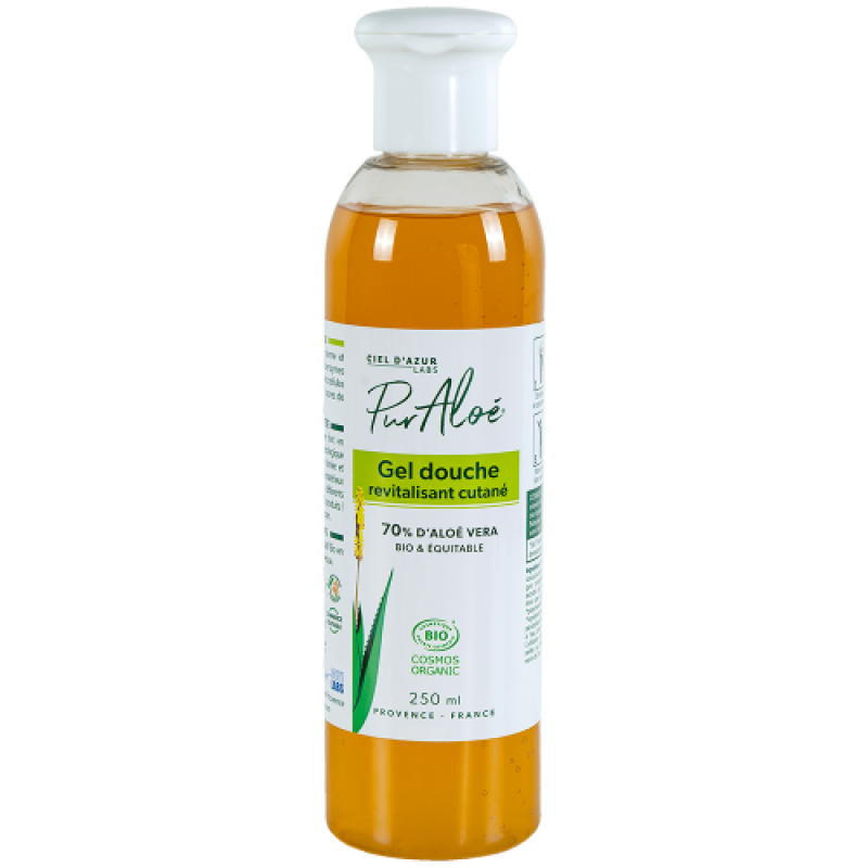 Pur Aloé - Gel douche - Aloé Vera 70% - Flacon 250 mL