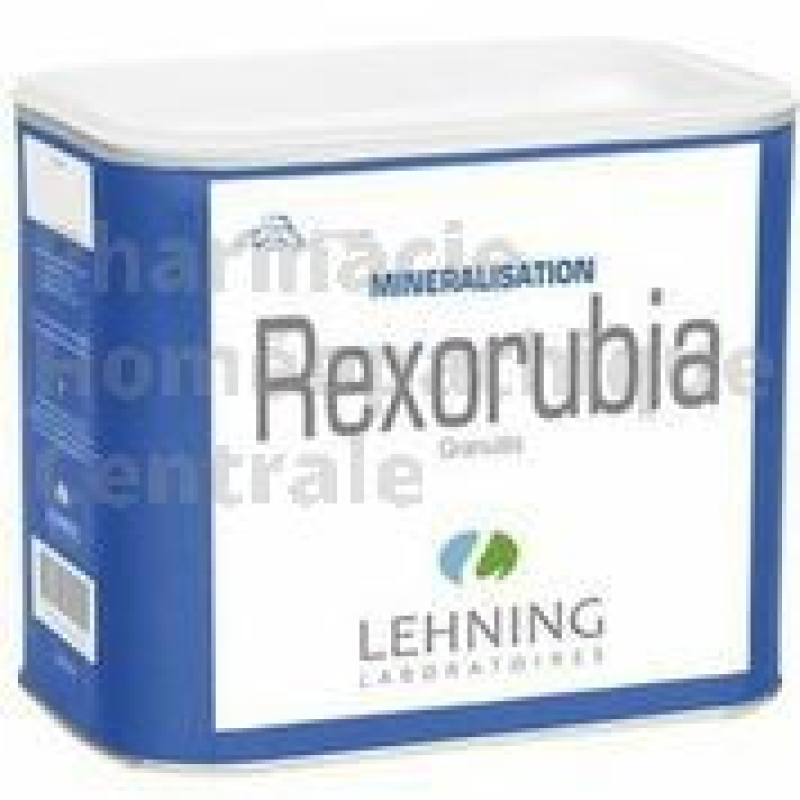 Rexorubia est utilisé dans les troubles de la croissance, la minéralisation et au cours de l'allaitement