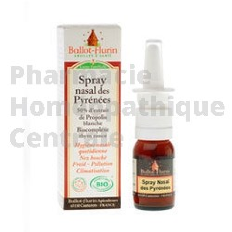 Spray nasal des Pyrénées à la Propolis Blanche - 15ml - Ballot-Flurin