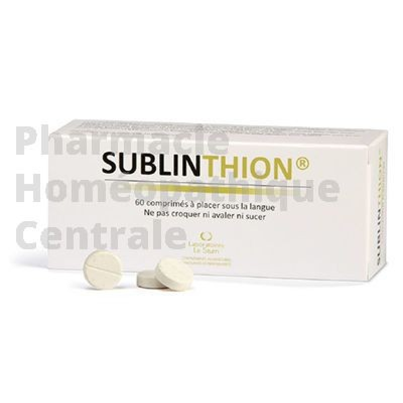 Sublinthion - glutathion des laboratoires le stum