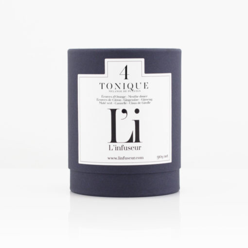 Tisane N°4 Tonique - L'infuseur, faites le plein d'énergie  et de vitalité !