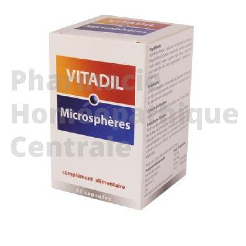 VITADIL - Antioxydant  - Boîte de 60 gélules en pilulier